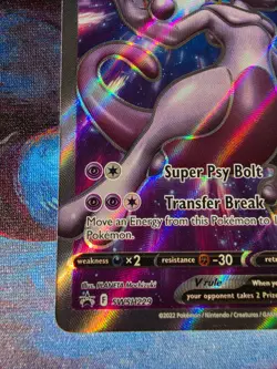 Pokemon TCG Mewtwo V SWSH229 Promo (NM/M) - Image 5