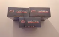 X3 Pokemon TCG: Chaos Rising Standard ETB New & Sealed *X1 TORN SEAL* - Image 3