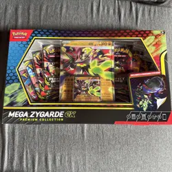 Pokemon TCG Mega Zygarde Ex Premium Collection Box Factory Sealed - Image 1