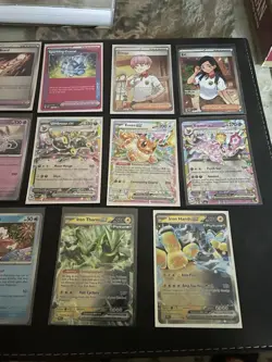 Prismatic Evolution Card Lot - Full Art Ex Pokeball Masterball Reverse Pokemon - Image 2