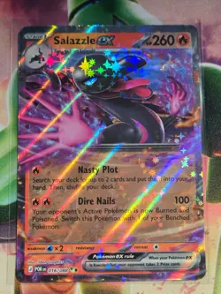Pokemon TCG Salazzle ex Holo Double Rare ME03: Perfect Order 016/088 NM - Image 1