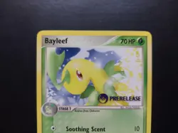 Pokemon - Bayleef Prerelease 35/115 Uncommon Ex Unseen Forces - Image 2