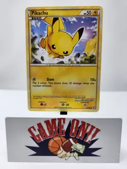 Pokemon Pikachu 61/90 HGSS Undaunted Common LP - Image 1