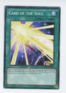 Yugioh Card Of The Soul MP17-EN107 Common 1st Edition Mint x3 - Image 1