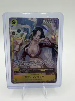Boa Hancock OP14-112 SR SP Special Alt Art Azure Sea's Seven Japanese One Piece - Image 1