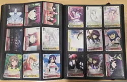 Weiss Schwarz TCG Manga Full Binder Lot Holo's & Base Holo Shiny Variations Foil - Image 3