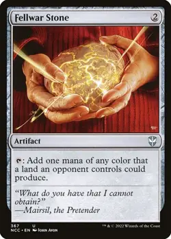 [MTG] Fellwar Stone (367) (NCC) LP-HP - Image 1