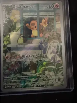 Pokemon TCG Charmander Svp scarlet & violet basic Svp044 Holo Promo - Image 3