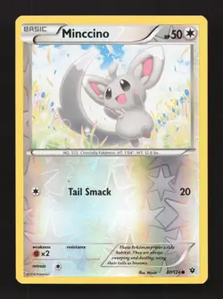 Minccino 87/124 Common Fates Collide Lightly Played - Image 1