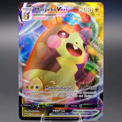 Morpeko VMAX 080/202 Ultra Rare SWSH01: Sword & Shield Base Set Pokemon TCG NM - Image 1