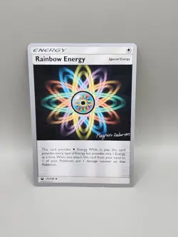 Rainbow Energy 151/168 - 2018 Magnus World Championship - Pokemon TCG Card - Image 1