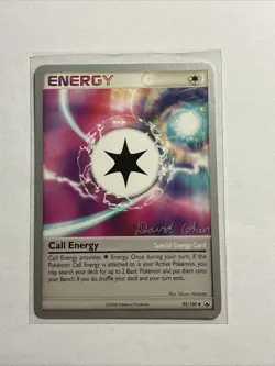 Call Energy 92/100 Pokemon World Championship 2009 David Cohen - Image 1