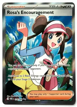 Rosa's Encouragement 114/088 - Pokemon TCG - Perfect Order Ultra Rare Holo - Image 1