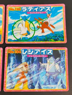 4 Lot Pokemon Top Seika Advanced Generation Groudon Kyogre Latias Japanese eb226 - Image 2