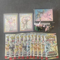 Pokemon TCG Prismatic Evolutions Premium Figure Collection No Box - Image 1