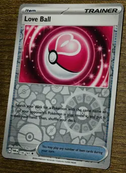 Love Ball - 156/167 - Twilight Masquerade TWM - NM Reverse Holo - Image 1
