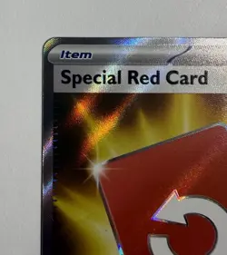 Special Red Card 113/086 Me04: Chaos Rising Holo Pokemon TCG - Image 3