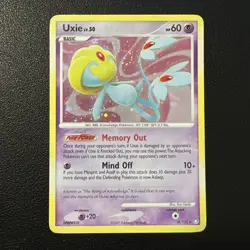Uxie 18/123 Holo Mysterious Treasures NM - Image 1