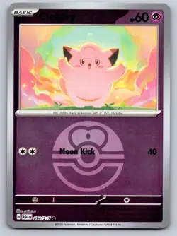 Clefairy (Love Ball) 074/217 Common Ascended Heroes Pokemon Reverse Holo NM - Image 1