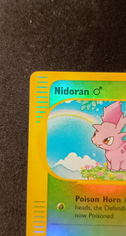 Pokemon Nidoran 96/147 Aquapolis - Reverse Holo Common ENG EXC/NM WOTC - Image 3