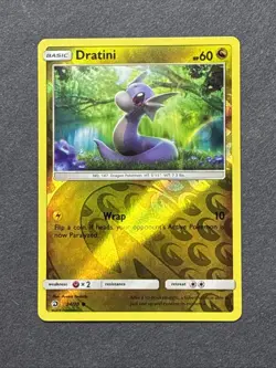 2018 Pokemon Dratini 34/70 Reverse Holo - Image 1