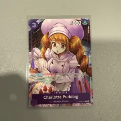 Charlotte Pudding OP08-067 Rare Alt Art Parallel NM ENG pack fresh - Image 1