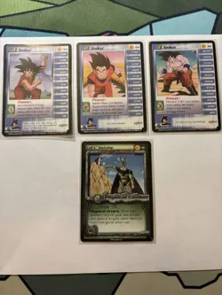 Dragon Ball Z CCG lot of 4 cards - Image 1