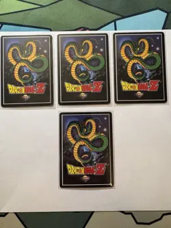 Dragon Ball Z CCG lot of 4 cards - Image 2