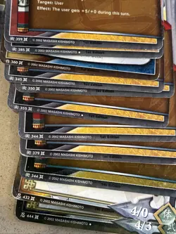 NARUTO First Edition RARES Cards Collection Huge Vintage Cards Lot - Image 3
