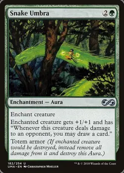 [MTG] Snake Umbra (182) (UMA) LP-HP - Image 1