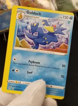 [Error] [NM] Read Alignment Dots Golduck 025/203 Uncommon Pokemon Evolving Skies - Image 1
