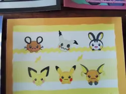 17 different Mimikyu etb Pokemon center single card Sleeves ur sr ar pack x lot - Image 3