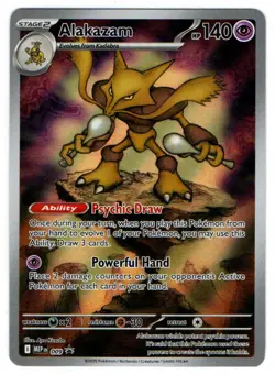 Alakazam 009 Holo Promo ME: Mega Evolution Promo Pokemon Holo Near Mint - Image 1