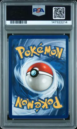 1999 POKEMON FOSSIL 52 OMANYTE 1ST EDITION PSA 8 - Image 2