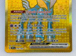 Pokemon Temporal Forces - Iron Crown EX 216/162 - Hyper Rare - NM/M Condition - Image 4