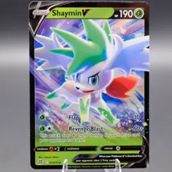 Shaymin V 013/172 Ultra Rare SWSH09 SWSH09: Brilliant Stars Pokemon TCG NM - Image 1