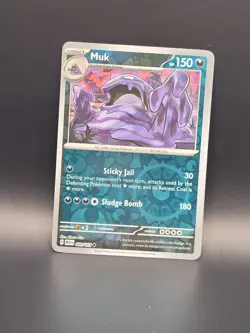 Muk 089/165 Uncommon 151 Pokemon Reverse Holo Near Mint - Image 1