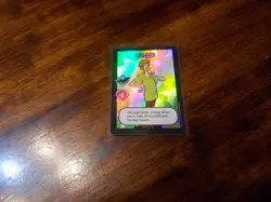 Scooby-Doo Expandable Card Game Shaggy Foil Rare - Image 1
