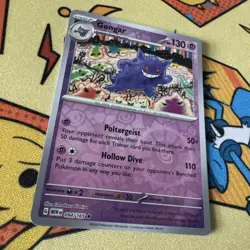 Gengar 094/165 Reverse Holo Pokemon TCG Scarlet & Violet 151 - Image 2