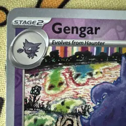 Gengar 094/165 Reverse Holo Pokemon TCG Scarlet & Violet 151 - Image 3