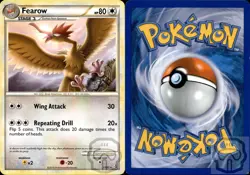 Fearow 15/95 R HGSS Unleashed Pokemon NM/M - Image 2