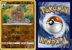 Dugtrio 085/189 UC Darkness Ablaze Pokemon Reverse Holo NM/M - Image 2