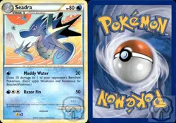 Seadra 40/95 UC HGSS Unleashed Pokemon NM/M - Image 2