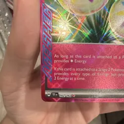 Pokemon TCG Neo Upper Energy 162/162 SV05: Temporal Forces Ace Spec Holo English - Image 5