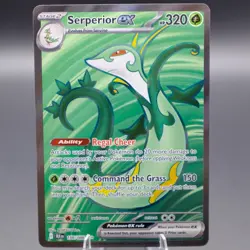 Serperior ex - 156/086 Ultra Rare SV: Black Bolt Pokemon TCG NM - Image 1