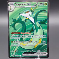 Serperior ex - 156/086 Ultra Rare BLK SV: Black Bolt Pokemon TCG NM - Image 1