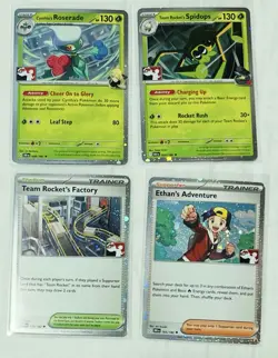 Pokemon TCG Destined Rivals Prize Pack Series 8 Bundle Team Rocket’s Factory,etc - Image 2