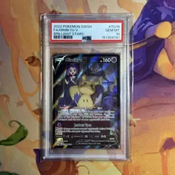 Pokemon 2022 Brilliant Stars Trainer Gallery Mimikyu V TG16/TG30 PSA 10 - Image 1