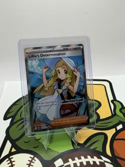 The Pokemon Company Lillie's Determination 169/132 ME01 Full Art Holo Ultra Rare - Image 1