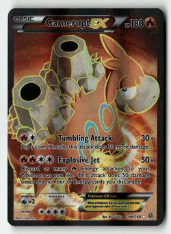 Camerupt EX (146 Full Art) - XY - Primal Clash (PRC) 146/160 Pokemon - Image 1